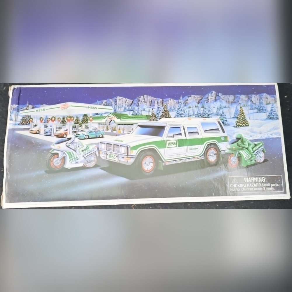 2004 40th Anniversary Hess Truck/Motorcycle Set